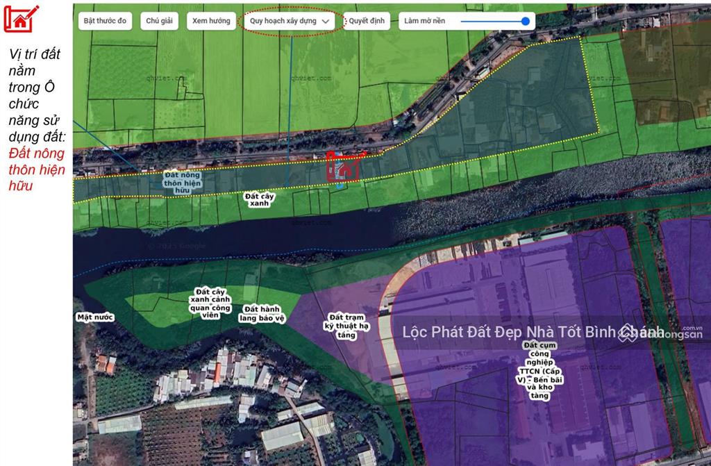Đất thổ cư mặt tiền tân nhựt ở bình chánh 178m² ngang 5m gần nhi đồng, đh y phạm ngọc thạch tl 5 tỷ