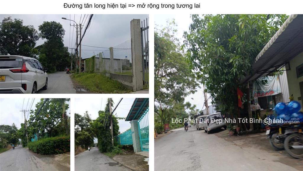 Đất thổ cư mặt tiền tân nhựt ở bình chánh 178m² ngang 5m gần nhi đồng, đh y phạm ngọc thạch tl 5 tỷ