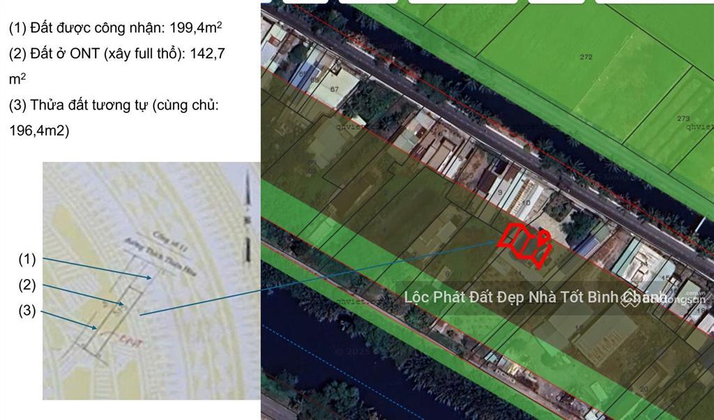 Bán đất mặt tiền 200m² 5x40 đường 12m ở bình chánh sát vành đai 3, kề kcn lê minh xuân, bv nhi đồng