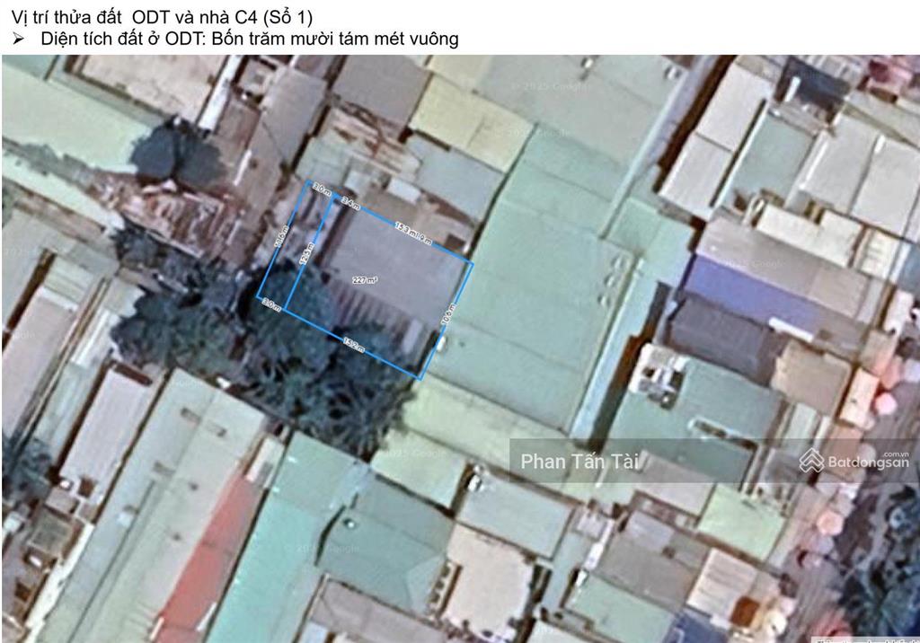 Nhà c4 trên kv 408m2 (227.3m2 odt) mở hẻm 8m còn 332m2 (190m2 odt) 1/ trần văn giàu kề chợ bà lát