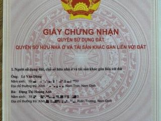 Bán đất 242.8m2 thôn cẩm lệ 2, xã thành mỹ, huyện thạch thành, tỉnh thanh hóa