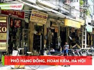 Bán nhà mặt phố hàng đồng, 43 tỷ, 78m2, mặt tiền 4m cực chất