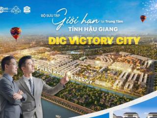 1 tỷ sở hữu nền liên kế + sổ đỏ cất két + dic victory hậu giang + chiết khấu 8%
