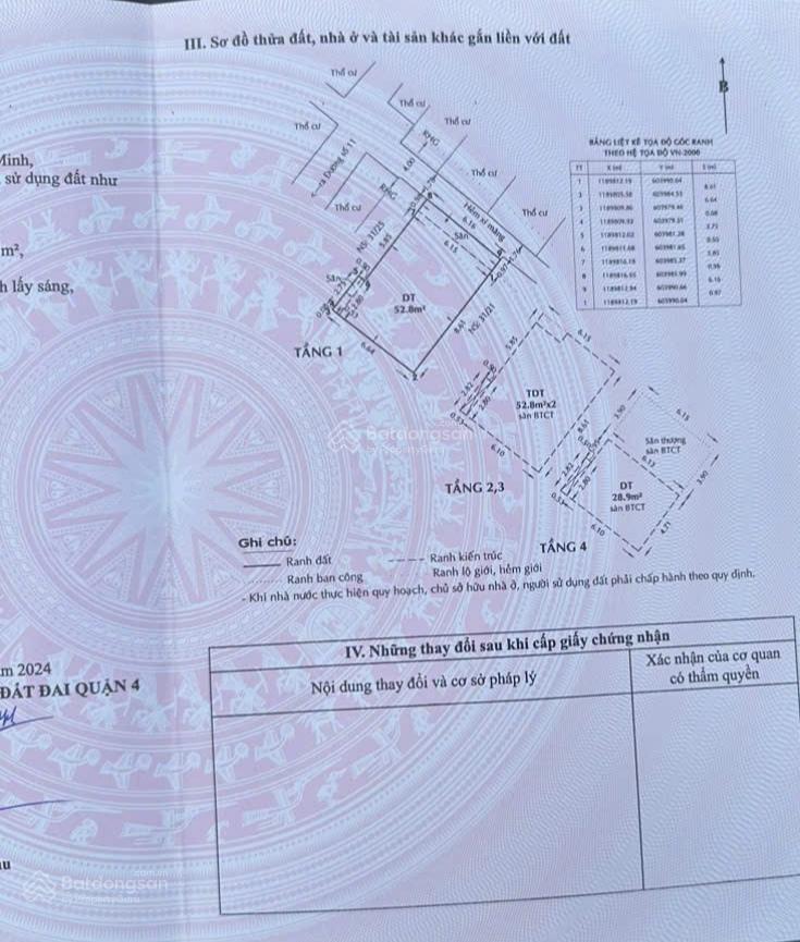 Hạ giá bán nhanh chuyển cv nhà sát hẻm xh tân vĩnh dt 6m sâu 10m vuông nở hậu 8,9ty còn bớt lộc