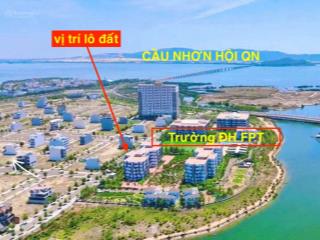 Bán gấp 2 lô đất nền khu đô thị mới an phú thịnh đối diện đh fpt quy nhơn, dt 280m2, giá 41,5tr/m2