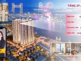 Chỉ 1,3 tỷ mua được căn hộ mặt tiền sông hàn | giá chỉ từ 65 triệu/m rẻ nhất cạnh sông hàn