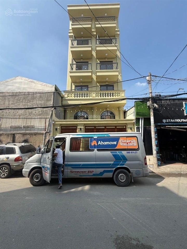 Bán toà nhà 7 tầng mặt tiền đường an hội, phường an hội đông, gò vấp, 165m2, giá 3x.xx tỷ