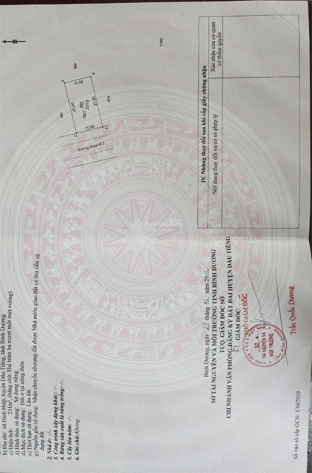 Bán đất dầu tiếng ngay khu công nghiệp.