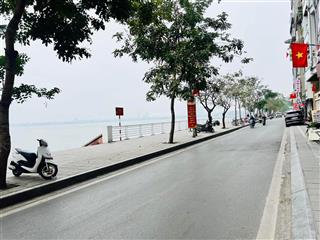 Gia đình cần bán gấp nhà phố vũ miên  tây hồ 165m2 mặt tiền 12m view hồ garra ô tô sân vườn