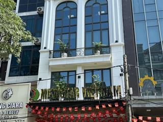 Siêu phẩm! phố vip q. cầu giấy tòa nhà 7 tầng thang máy, 155m2 mặt phố vũ phạm hàm cực hiếm