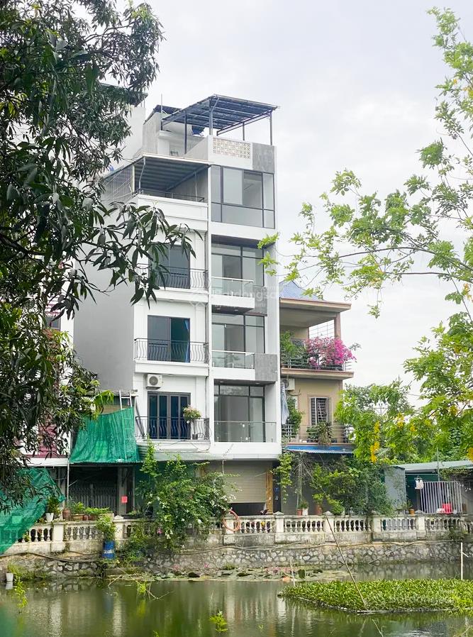 Bán nhà quang tiến, view hồ 36m, 6t, 9pn, đường ô tô, thang máy, gara, nhà mới, ở sang/ kd chdv