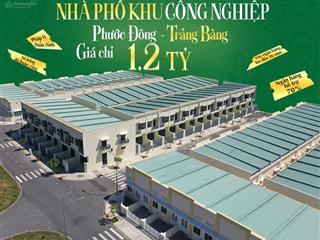 Nhà phố shr trong kcn phước đông | trảng bàng | gò dầu