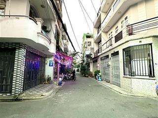Bán gấp nhà 3 tầng  60 m2  hẻm xe tải quay đầu  ngay hươn  bình trị đông a