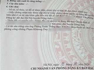 Cần bán gấp đất đông anh trả nợ