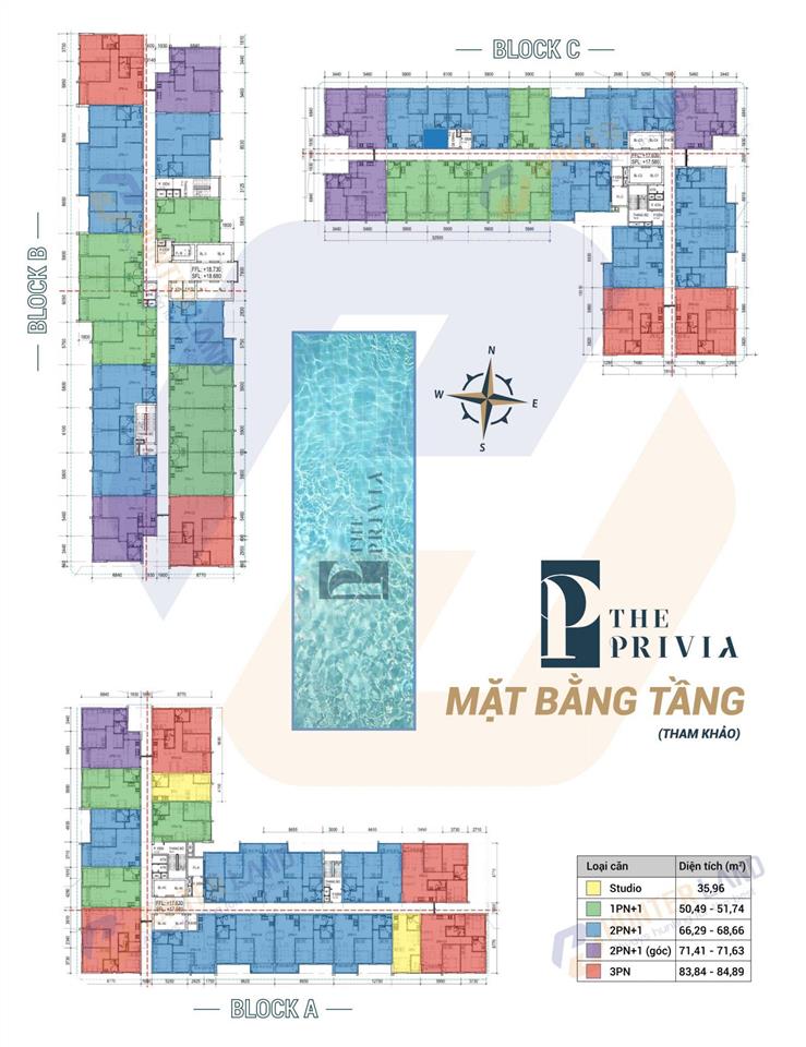 Bán căn hộ the privia, 2,7 tỷ, 35m2, 1pn, 1wc, bình tân, hcm