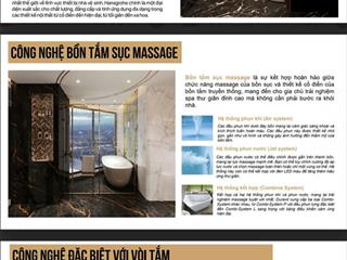 Quỹ ngoại giao đẹp 2pn tầng cao golden crown hải phòng, 70,6m² chưa tới 4 tỷ