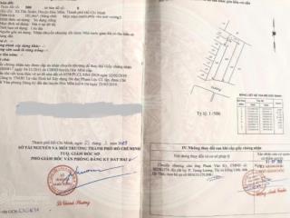 Bán gấp đất full thổ xã tân xuân, hóc môn. diện tích 110m2, shr