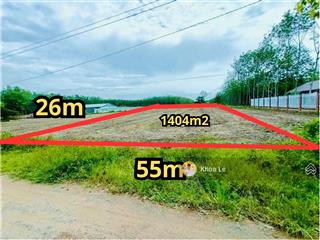 Đất ngộp  sổ riêng. diện tích 1404m2 tại trung tâm trảng bàng, tây ninh. giá 1 tỷ còn thương thảo