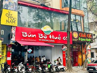 Cho thuê mặt bằng kinh doanh phố tô hiến thành dt150m2x3t, mặt tiền 5.5m, gá thuê 90tr. mọi mô hình