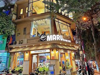 Cho thuê mặt bằng kinh doanh mặt tiền lô góc,dt 240m2 x 3 tầng, giá 95tr phố ngoại giao đoàn,