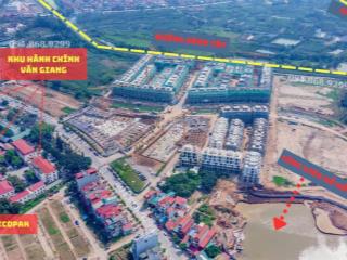 Bán căn bt sân vườn 2 mặt tiền bt3 căn 05, diện tích 160m2 hướng đông nam tại vaquarius văn giang