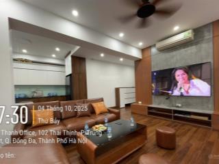 Đẹp long lanh, bán căn hộ 115m2 3 phòng ngủ đầy đủ nội thất tại hà thành plaza 102 thái thịnh