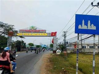 Ngay chợ rạch kiến 117m2/610tr, long trạch, cần đước, long an. sổ mới, mua bán liền, xây dựng tự do