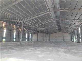 Cho thuê nhà xưởng sx 2300m2 tại long thành đồng nai đạt chuẩn