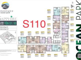 Bán cc vinhomes ocean park gia lâm, 4,2 tỷ, 64m2, căn góc 2n2wc