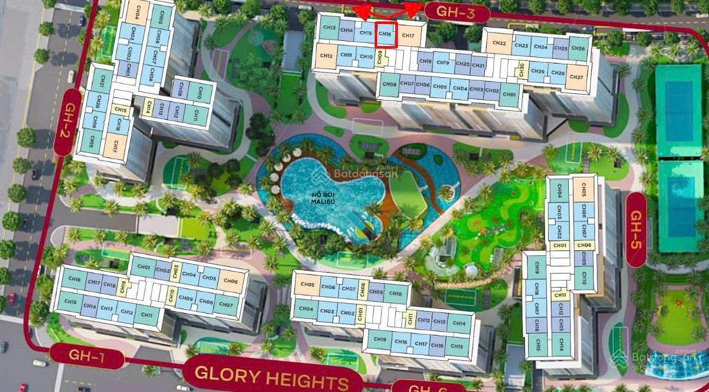 Hot! chủ cần bán căn 2pn2wc glory heights chỉ 3,080 tỷ