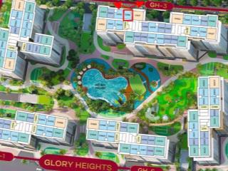 Hot! chủ cần bán căn 2pn2wc glory heights chỉ 3,080 tỷ