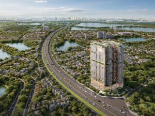 Chỉ 50tr/booking căn hộ 1pn+ 1 43m2 dự án galia mặt đường đỗ mười, 3 tầng hầm, thanh toán siêu giãn