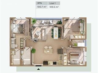Ck 19% căn 3pn/2wc 100m2 ban công đông nam view sông hồng giá chỉ từ 70tr/m2, miễn phí bể bơi 50m