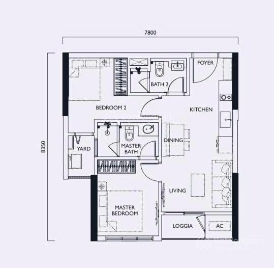 Cần bán bán căn 2n 2wc lumi elite giá 4,413 tỷ hđmb tiến độ 3 tháng đóng 5% nhận nhà t6/2026