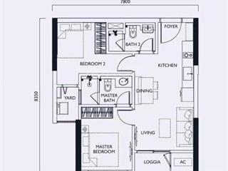 Cần bán bán căn 2n 2wc lumi elite giá 4,413 tỷ hđmb tiến độ 3 tháng đóng 5% nhận nhà t6/2026