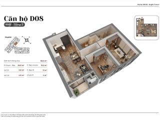 Cần bán căn 2pn dt 65,5m2 kepler tower, giá 6ty850 bao phí toàn bộ view mát nhận nhà t9/2026