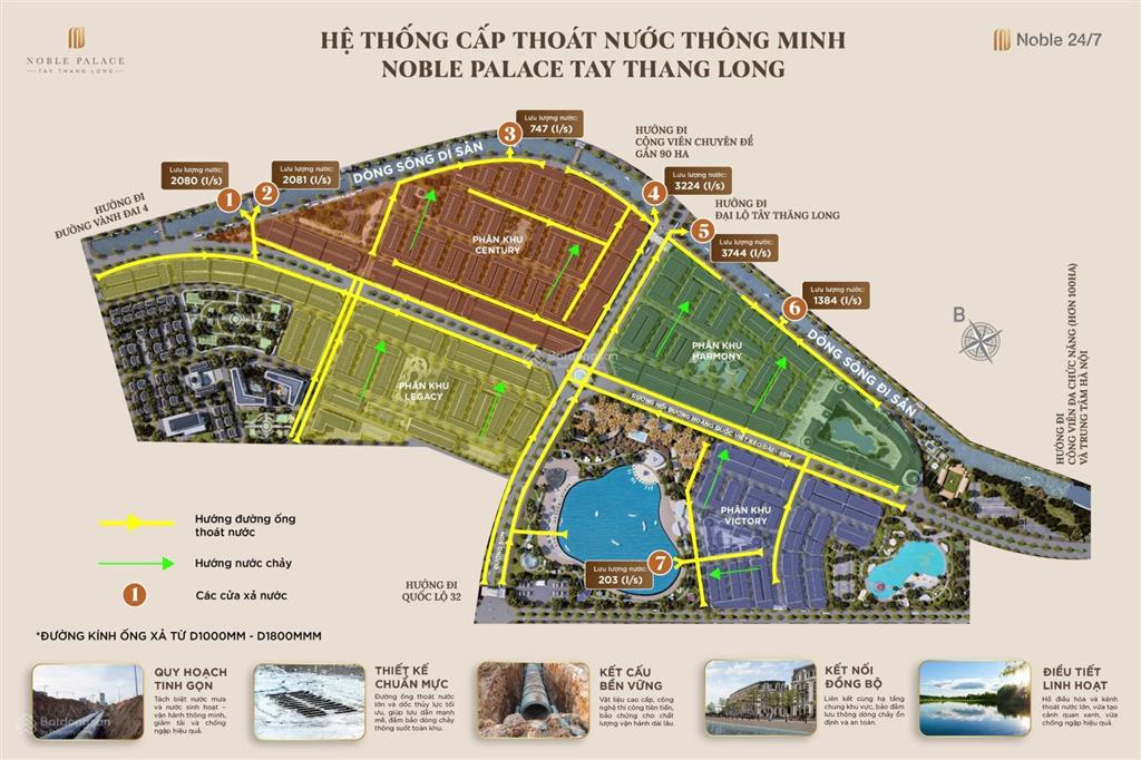 Lk 75m2 hướng đông nam noble palace tây thăng long giá 15tỷ7, ck lên tới 2ty trừ thẳng vào giá bán