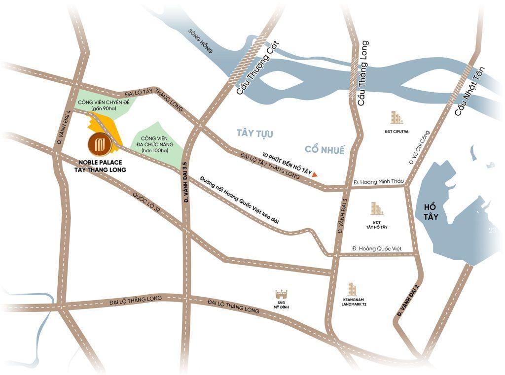 Lk 75m2 hướng đông nam noble palace tây thăng long giá 15tỷ7, ck lên tới 2ty trừ thẳng vào giá bán