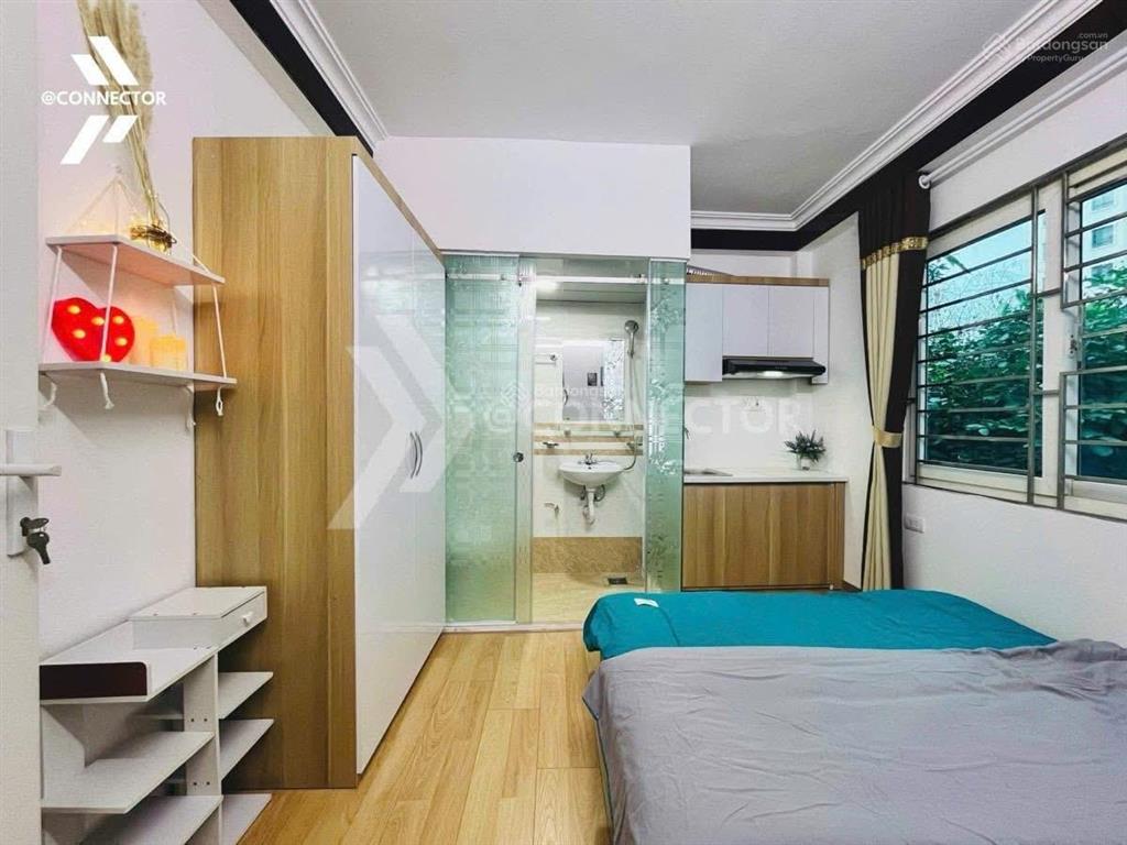 Siêu phẩm trần thái tông, dt 40m2 x 5 tầng, mt 12m, full nội thất 9 phòng khép kín, giá 14.8 tỷ