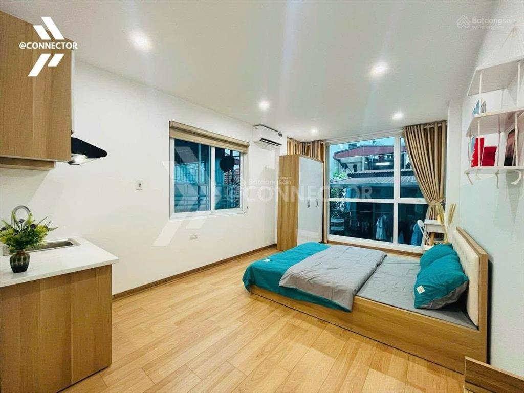 Siêu phẩm trần thái tông, dt 40m2 x 5 tầng, mt 12m, full nội thất 9 phòng khép kín, giá 14.8 tỷ