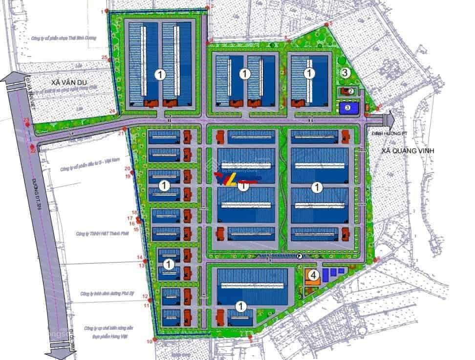 Cđt bán lô đất từ 5000m2 trong ccn vân du, hưng yên, cách hà nội chỉ 30 km giá tốt nhất