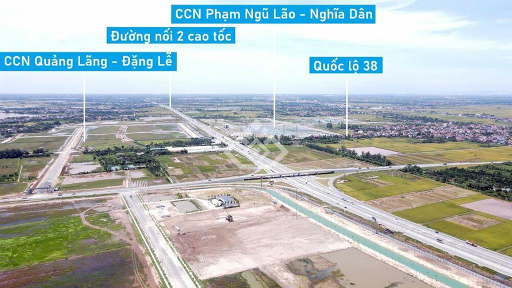 Bán đất ccn phạm ngũ lão dt 7.000m²  xd nhà xưởng đa ngành nghề, giáp ql38, ct pháp vân  cầu giẽ