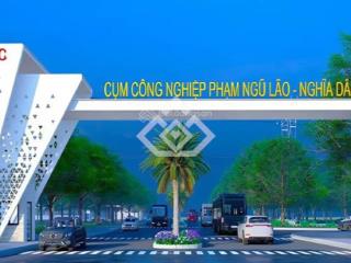 Bán đất ccn phạm ngũ lão dt từ 1ha  xd nhà xưởng đa ngành nghề, giáp ql38, ct pháp vâncầu giẽ