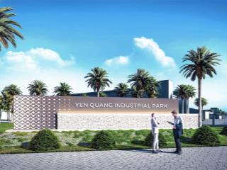 Cdt kcn amber yên quang mở bán dt linh hoạt từ 5000m²  1ha liền kề ct hòa lạc  giá chỉ~2.8tr/m²