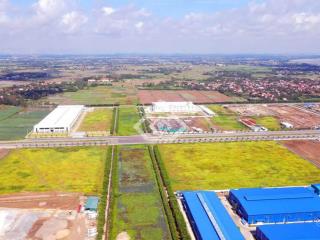 Chủ đầu tư kcn thái hà bán đất công nghiệp dt linh hoạt từ 1ha, kết nối ct01, giá ~2,5tr/m²