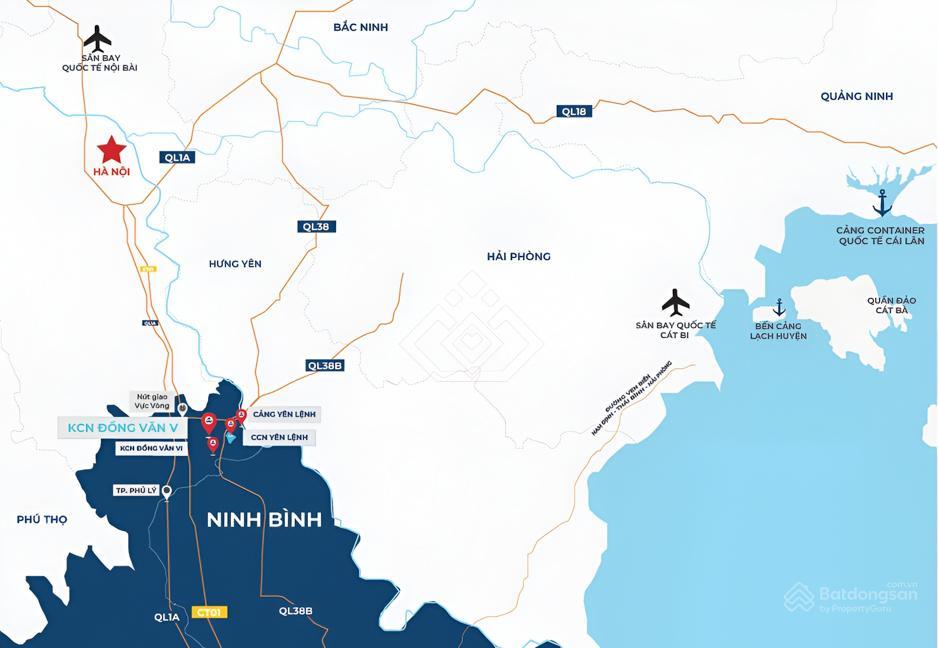 Mở bán đất kcn đồng văn 5  dt linh hoạt từ 6000m², cửa ngõ hà nội kết nối ct bắc  nam ~2,4tr/m²