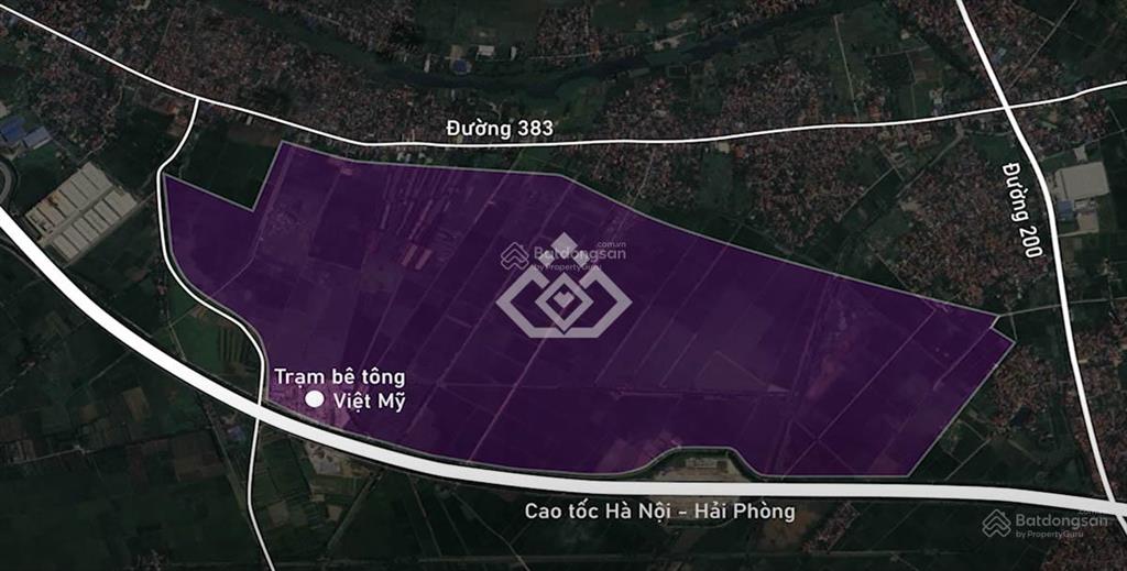 Cđt mở bán kcn số 1 hưng yên, đất xd nhà máy diện tích 1ha  giá độc quyền