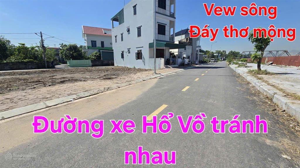 Bán đất mặt tiền đối diện (view) sông đáy cạnh khu đô thị tài tâm, trung tâm thành phố phủ lý