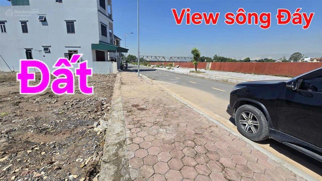 Bán đất mặt tiền đối diện (view) sông đáy cạnh khu đô thị tài tâm, trung tâm thành phố phủ lý