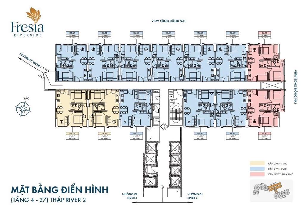 Bán căn 2pn 2wc view công viên đẹp  tầng cao  ck cao  tt 20% kí hđmb